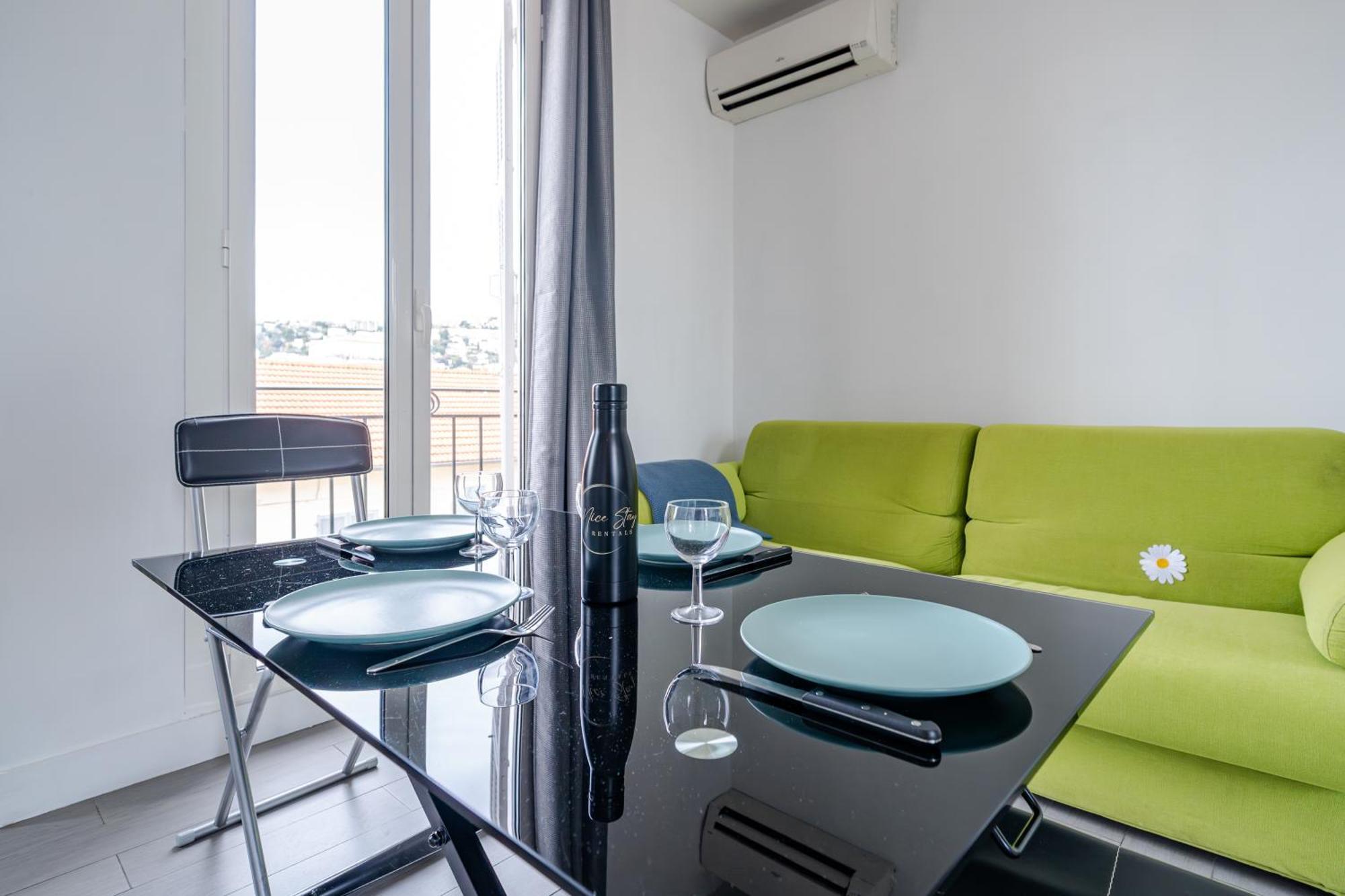 Top Floor Terrace - Dernier Etage Terrasse Cosy Nicea Zewnętrze zdjęcie